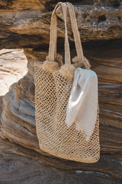 Mala Woven Bag- Tea
