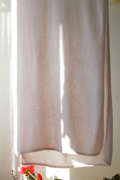 Fine Cashmere Scarf - Pale Pink PRE-ORDER