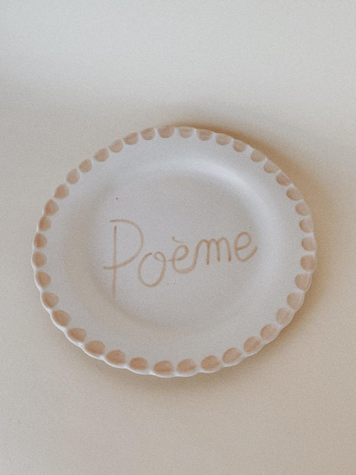 Caravane Poeme Plate