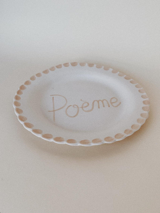 Caravane Poeme Plate