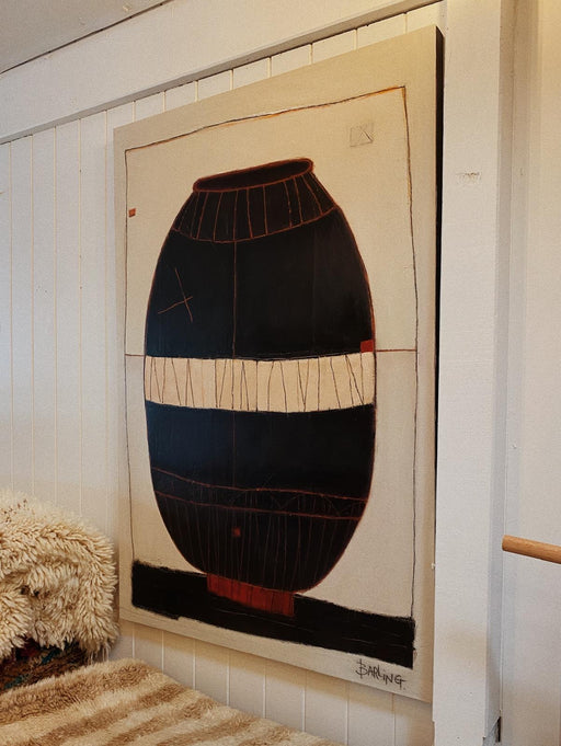 Ebony and Red