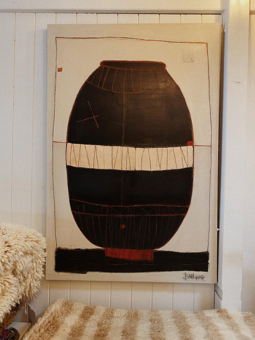 Ebony and Red