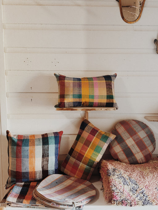 LKM Vintage Moroccan Hayek Cushion