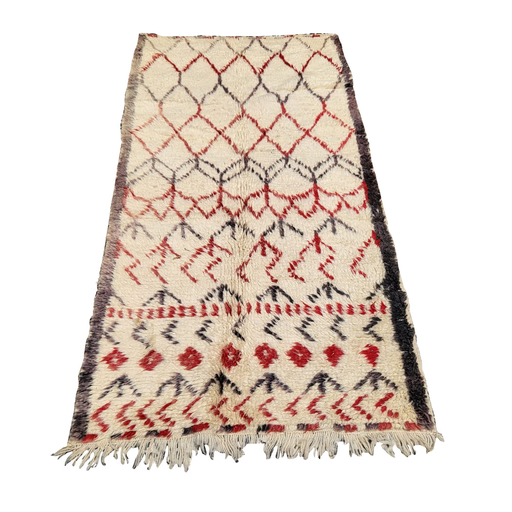 Salma Beni Ourain Rug 2.08 x 1.08