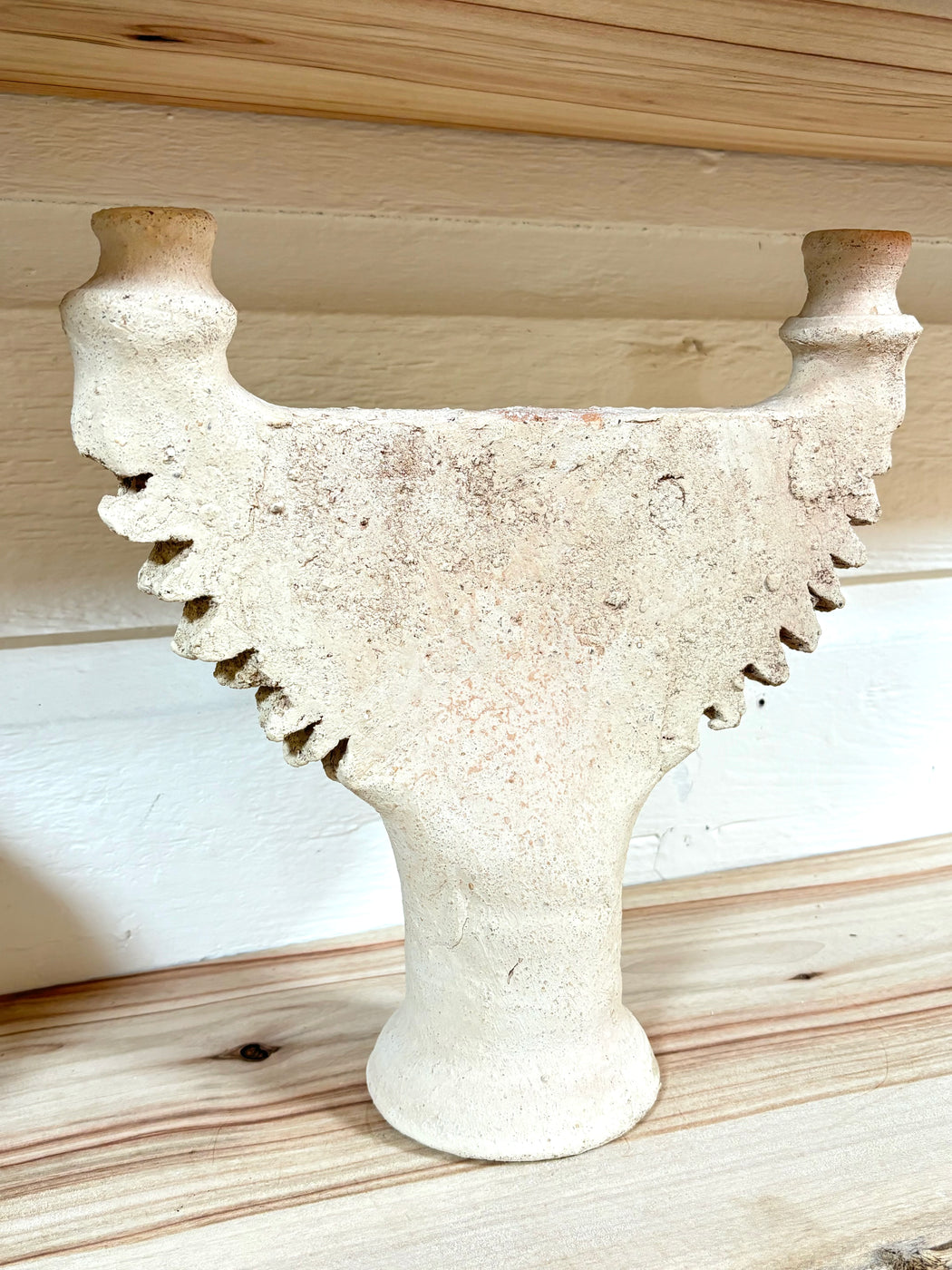 White Tamegroute Candle Holder 02